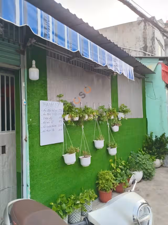 Bán nhà hẻm 186/3 Đường Trần Thị Cờ Quận 12, TP.HCM – 2 phòng ngủ, giá 4 tỷ