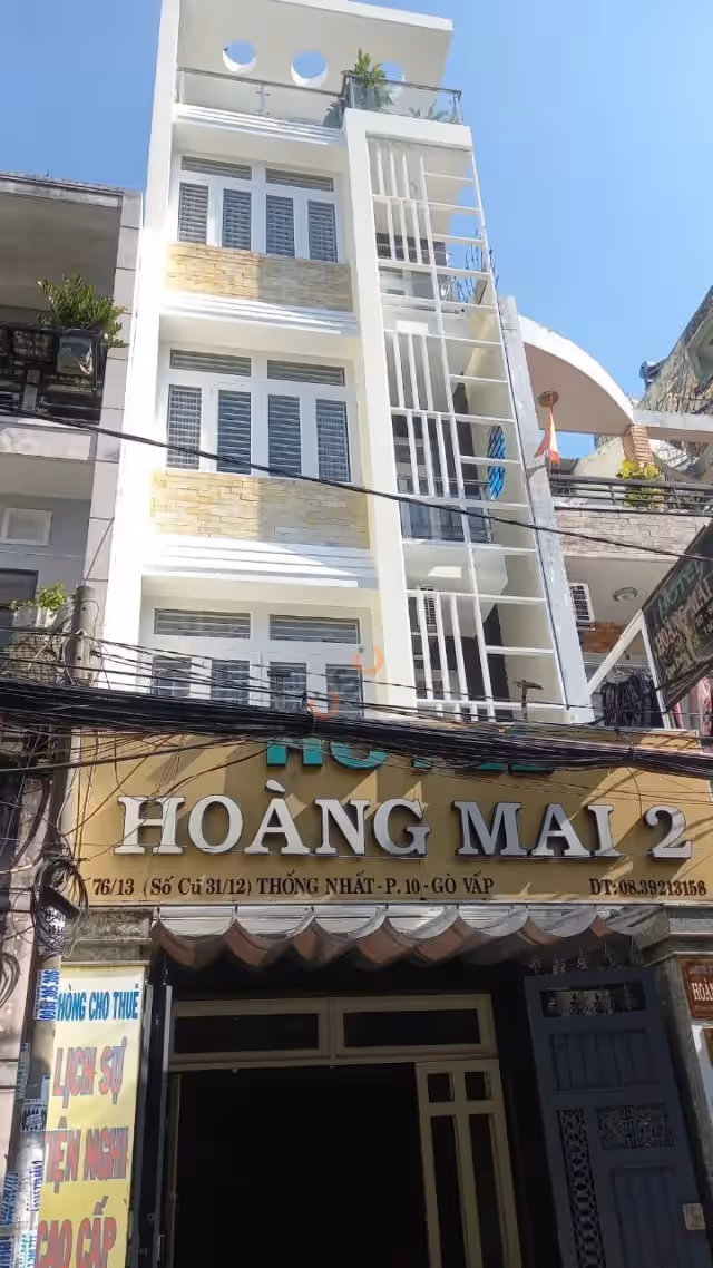Bán nhà hẻm 76/13 Đường Thống Nhất Quận Gò Vấp, TP.HCM – 8 phòng ngủ, giá 12.5 tỷ