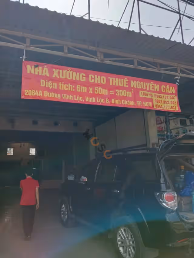 Cho thuê nhà mặt tiền Vĩnh Lộc Huyện Bình Chánh, TP.HCM – giá 35 triệu