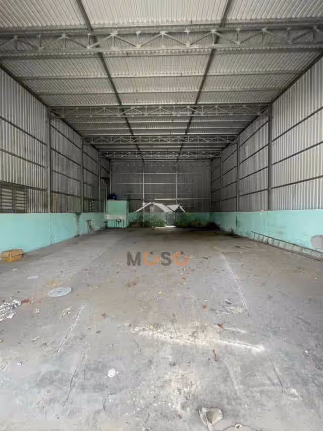 Cho thuê kho, nhà xưởng Thạnh Lộc Quận 12, TP.HCM – giá 15 triệu