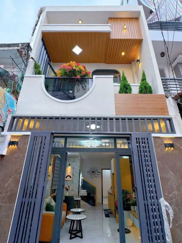 Cho thuê nhà hẻm Lê Quang Định Quận Gò Vấp, TP.HCM – 3 phòng ngủ, giá 17 triệu