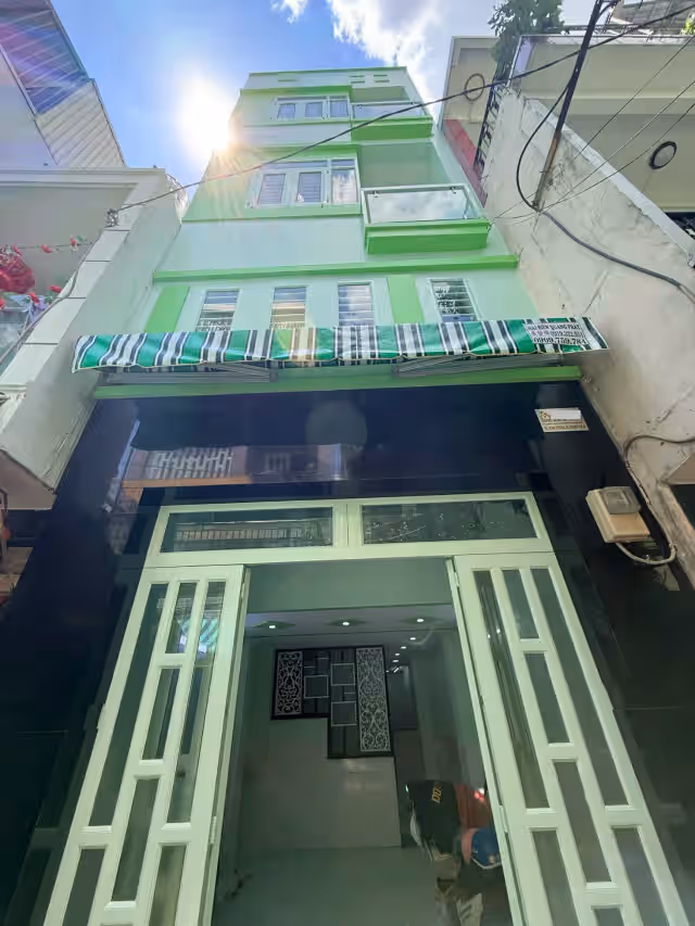 Bán nhà hẻm đường Văn Thân Quận 6, TP.HCM – 5 phòng ngủ, giá 6 tỷ