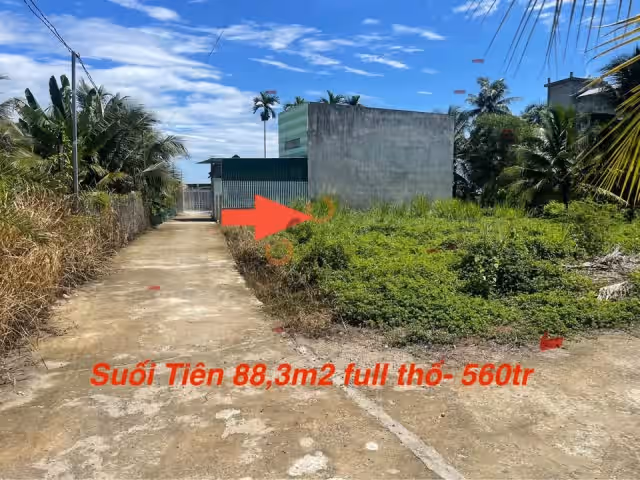 Bán đất Hương lộ 39 Huyện Diên Khánh, Khánh Hòa – giá 560 triệu