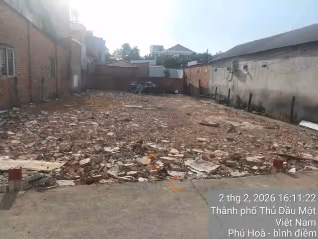 Bán đất Lê Hồng Phong Thành phố Thủ Dầu Một, Bình Dương – giá 2.6 tỷ