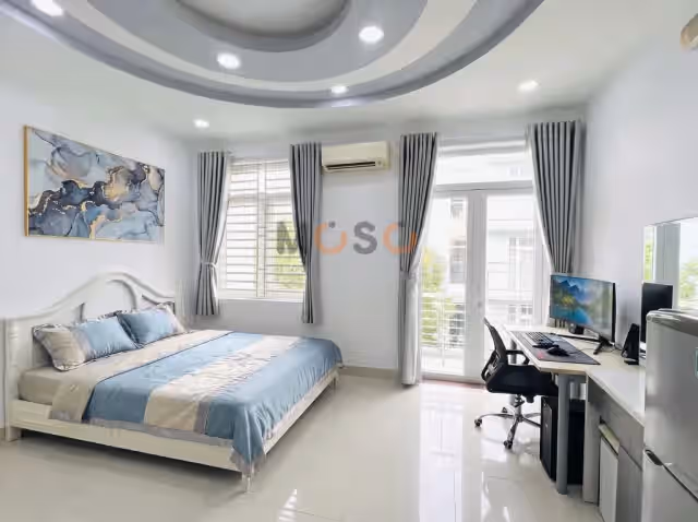 Cho thuê căn hộ dịch vụ Lê Văn Lương Quận 7, TP.HCM – 1 phòng ngủ, giá 6 triệu
