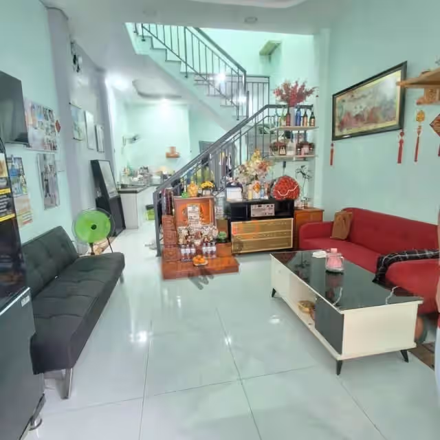 Cho thuê nhà hẻm Đường TX25 Quận 12, TP.HCM – 2 phòng ngủ, giá 8 triệu