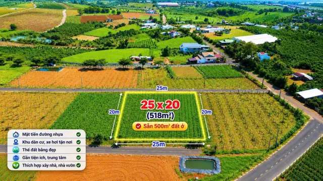 Bán đất Lý Thái Tổ Thành phố Bảo Lộc, Lâm Đồng – giá 1.6 tỷ Bán đất Lý Thái Tổ Thành phố Bảo Lộc, Lâm Đồng – giá 1.6 tỷ