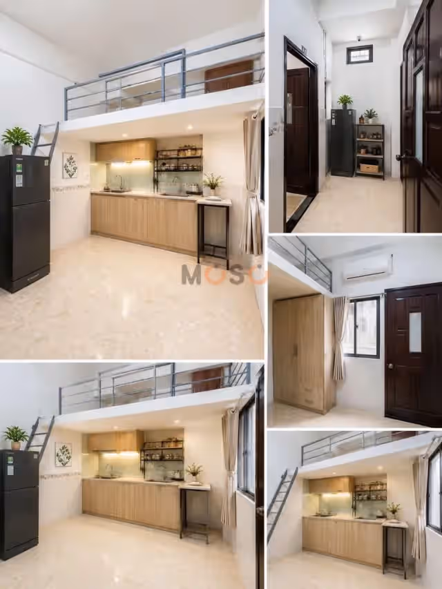 Cho thuê căn hộ dịch vụ Đường Trần Văn Ðang Quận 3, Ho Chi Minh – 2 phòng ngủ, giá 4.5 triệu