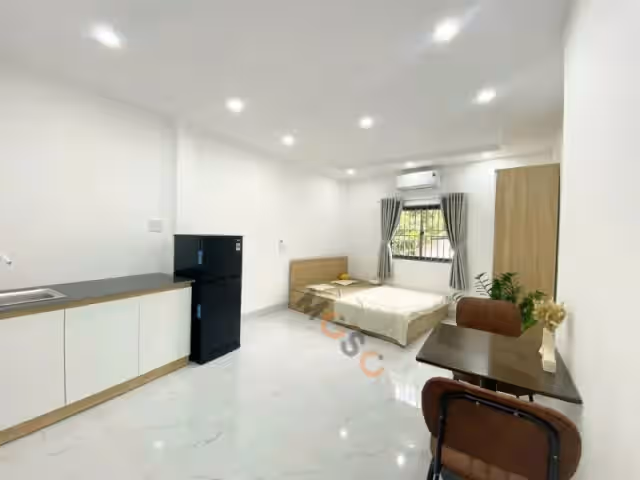 Cho thuê căn hộ dịch vụ Nơ Trang Long Bình Thạnh, TP.HCM – 1 phòng ngủ, giá 5.8 triệu