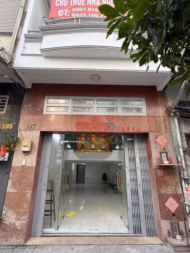 Cho thuê nhà mặt tiền Đường Mai Xuân Thưởng Quận 6, TP.HCM – giá 37 triệu