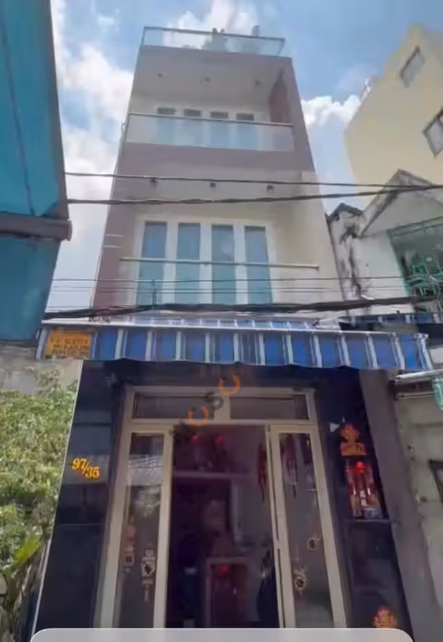 Bán nhà hẻm Đường Phạm Phú Thứ Quận 6, TP.HCM – 4 phòng ngủ, giá 2.9 tỷ