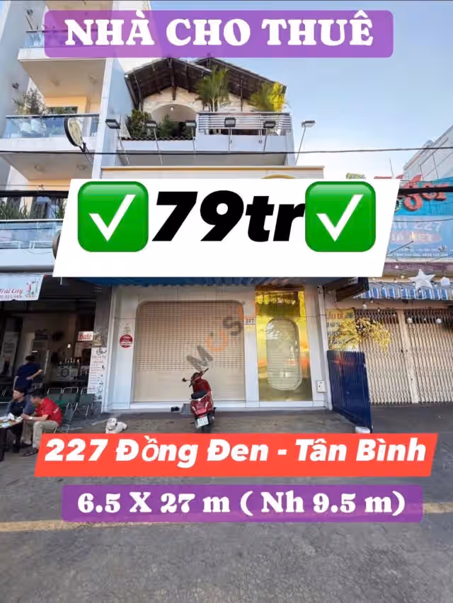 Bán nhà hẻm Đồng Đen Quận Tân Bình, TP.HCM – 6 phòng ngủ, giá 42 tỷ Bán nhà hẻm Đồng Đen Quận Tân Bình, TP.HCM – 6 phòng ngủ, giá 42 tỷ