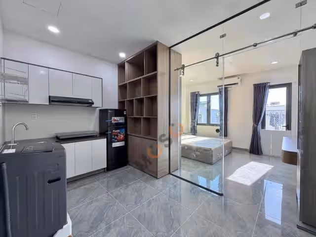 Cho thuê căn hộ dịch vụ Đường Nguyễn Văn Quá Quận 12, TP.HCM – 1 phòng ngủ, giá 4.5 triệu