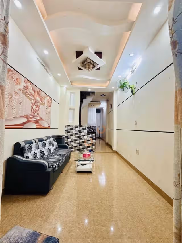 Cho thuê nhà hẻm Đường Tôn Đản Quận 4, TP.HCM – 3 phòng ngủ, giá 13 triệu