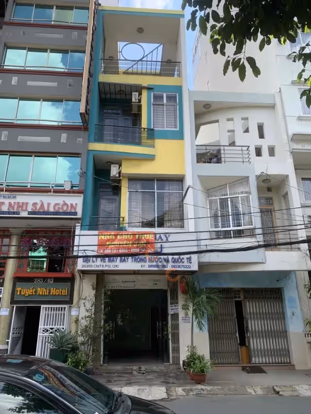 Cho thuê nhà mặt tiền Cách Mạng Tháng Tám Quận 10, TP.HCM – 5 phòng ngủ, giá 39 triệu Cho thuê nhà mặt tiền Cách Mạng Tháng Tám Quận 10, TP.HCM – 5 phòng ngủ, giá 39 triệu