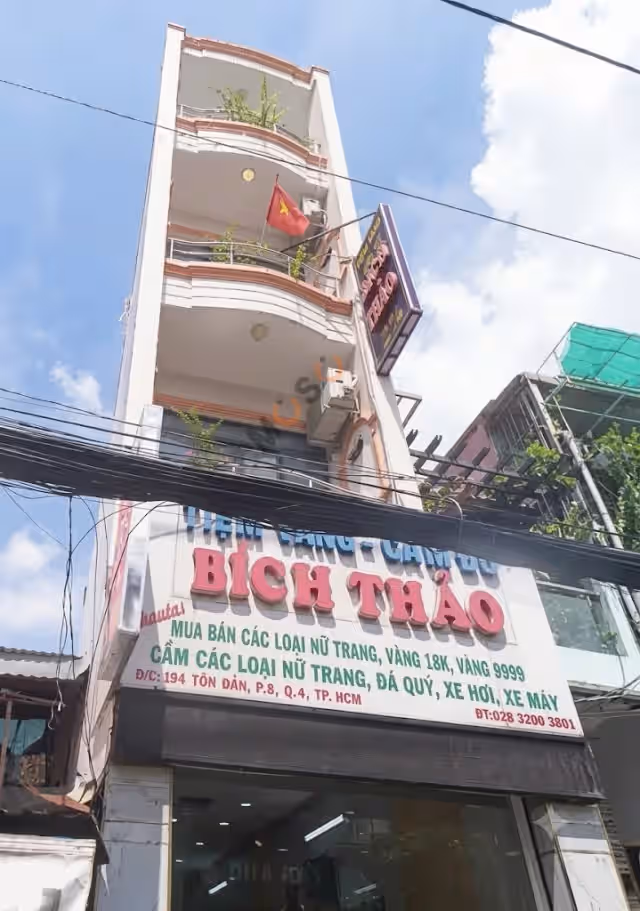 Bán nhà mặt tiền Tôn Đản Quận 4, TP.HCM – 4 phòng ngủ, giá 20 tỷ Bán nhà mặt tiền Tôn Đản Quận 4, TP.HCM – 4 phòng ngủ, giá 20 tỷ