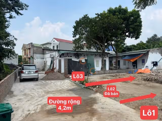 Bán đất Ngõ 2 Lê Thanh Nghị, TDP Làng Bầu Thành phố Vĩnh Yên, Vĩnh Phúc – giá 1.9 tỷ