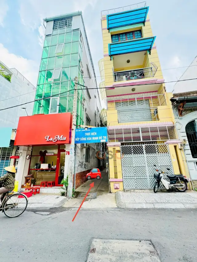 Bán nhà hẻm Thạch Thị Thanh Quận 1, TP.HCM – 2 phòng ngủ, giá 4.3 tỷ Bán nhà hẻm Thạch Thị Thanh Quận 1, TP.HCM – 2 phòng ngủ, giá 4.3 tỷ