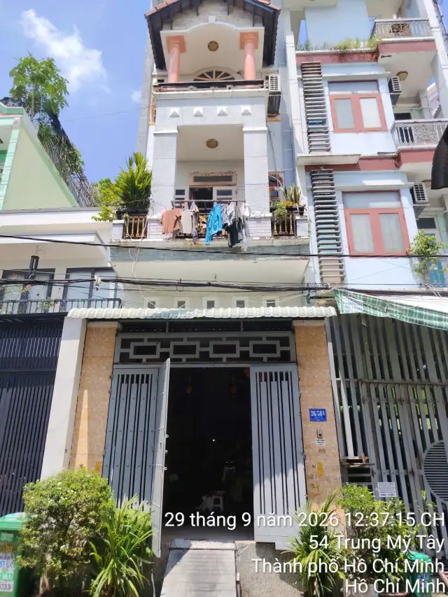 Bán nhà hẻm Trung Mỹ Tây 9 Quận 12, TP.HCM – 5 phòng ngủ, giá 6.2 tỷ Bán nhà hẻm Trung Mỹ Tây 9 Quận 12, TP.HCM – 5 phòng ngủ, giá 6.2 tỷ