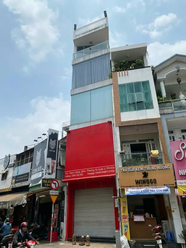 Bán nhà mặt tiền Rạch Bùng Binh Quận 3, TP.HCM – 5 phòng ngủ, giá 21 tỷ