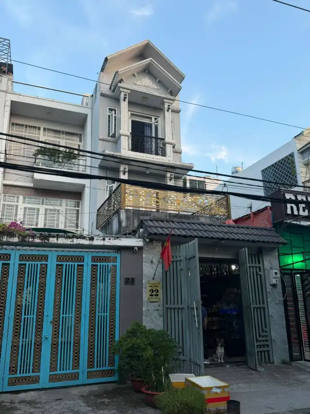 Bán nhà mặt tiền Thạnh Lộc 57 Quận 12, TP.HCM – 4 phòng ngủ, giá 5.4 tỷ