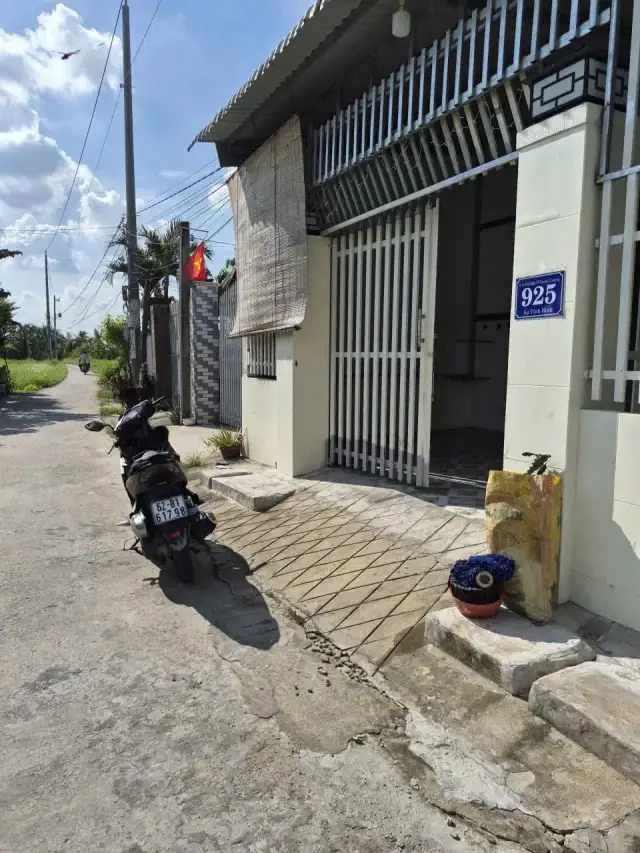 Bán nhà hẻm ấp Vĩnh Bình Thành phố Tân An, Long An – 2 phòng ngủ, giá 1.1 tỷ