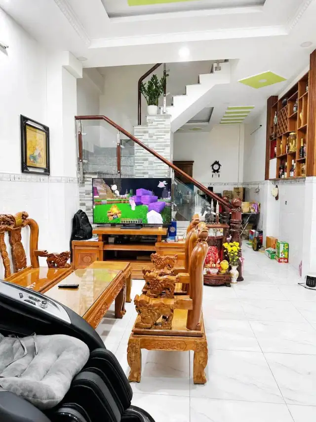 Bán nhà hẻm Tân Chánh Hiệp 17 Quận 12, TP.HCM – 4 phòng ngủ, giá 5.4 tỷ