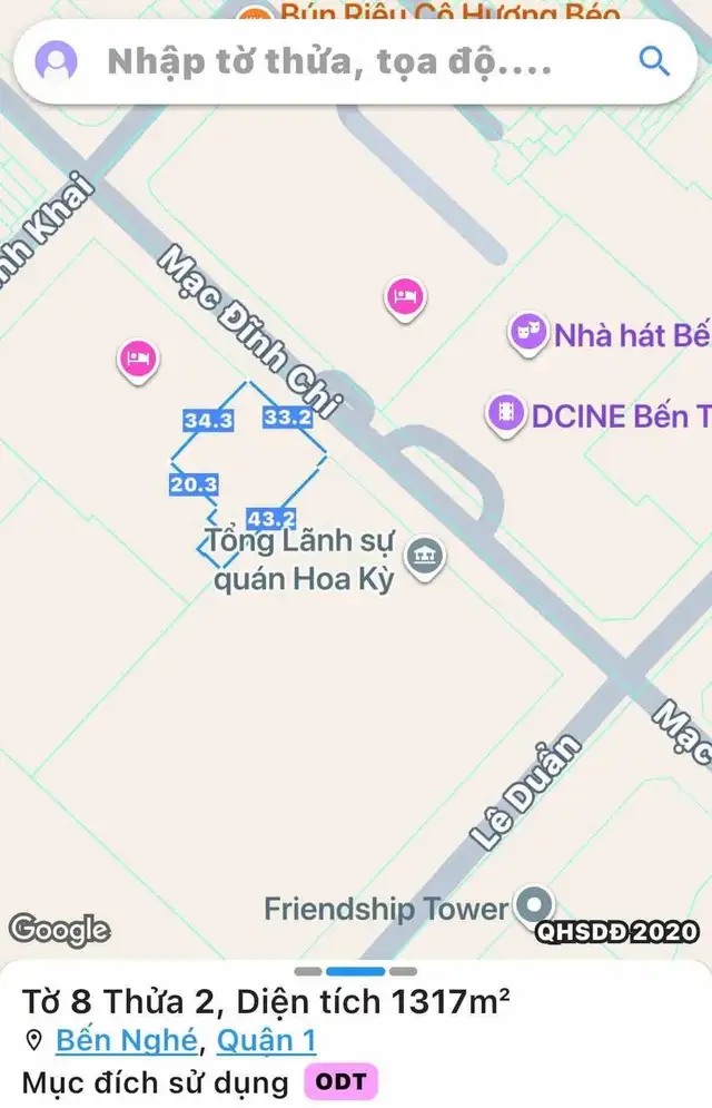 Bán nhà mặt tiền Mạc Đĩnh Chi Quận 1, TP.HCM – giá 600 tỷ Bán nhà mặt tiền Mạc Đĩnh Chi Quận 1, TP.HCM – giá 600 tỷ