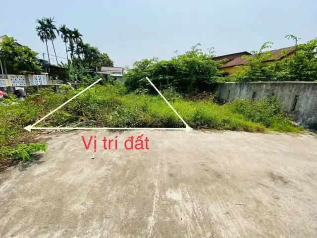 Bán đất Kiệt Tây Trì Nhơn Quận Thuận Hóa, TP. Huế – giá 1.6 tỷ