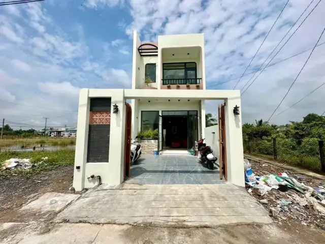 Bán nhà hẻm Ấp Lộc Hậu Huyện Cần Giuộc, Long An – 3 phòng ngủ, giá 2.4 tỷ