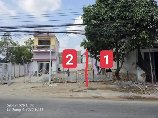 Bán đất đường Nguyễn Hửu Cảnh, Khu phố Bình Nhâm  Thành phố Thuận An, Bình Dương – giá 4.6 tỷ