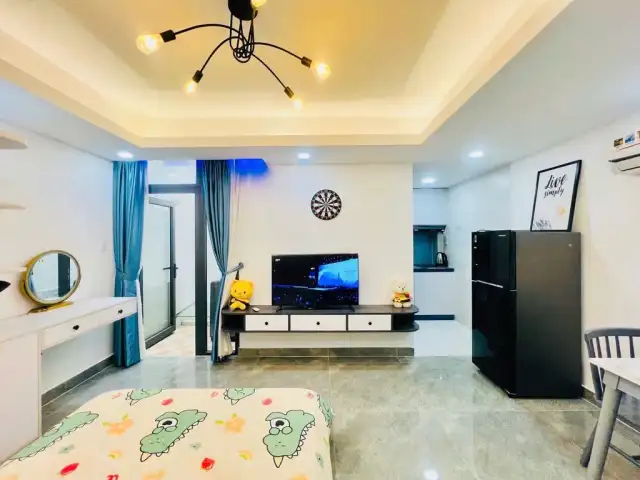 Cho thuê căn hộ dịch vụ Điện Biên Phủ Quận Bình Thạnh, Ho Chi Minh – 1 phòng ngủ, giá 5 triệu