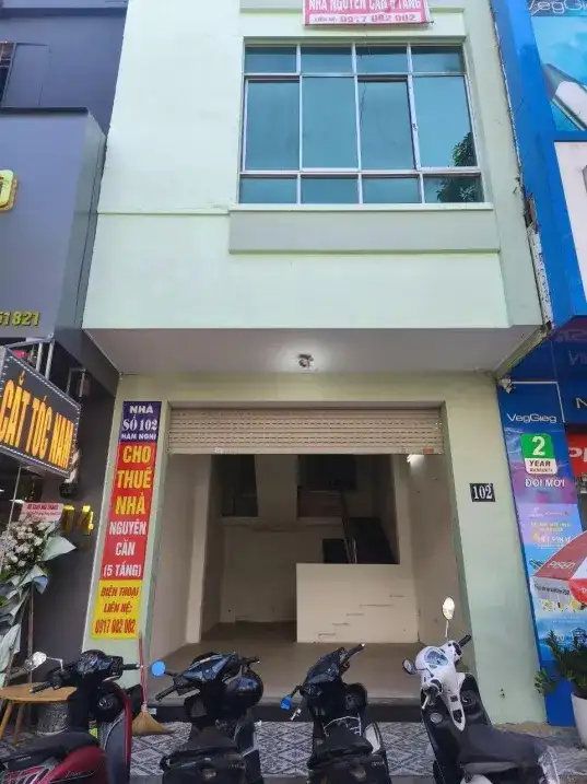 Cho thuê nhà mặt tiền Hùng Vương Thanh Khê, Đà Nẵng – giá 33 triệu