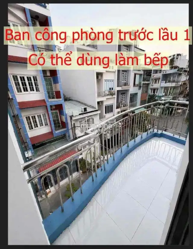 Cho thuê nhà hẻm Nguyễn Hữu Cảnh Quận Bình Thạnh, TP.HCM – 2 phòng ngủ, giá 9 triệu