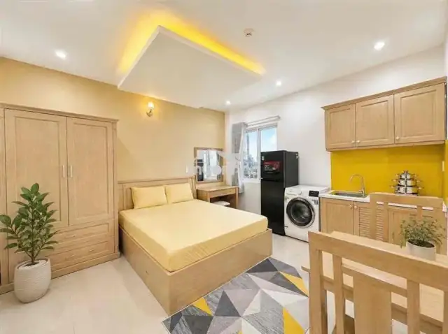 Cho thuê căn hộ dịch vụ Hoàng Sa Quận 3, TP.HCM – 1 phòng ngủ, giá 5.5 triệu Cho thuê căn hộ dịch vụ Hoàng Sa Quận 3, TP.HCM – 1 phòng ngủ, giá 5.5 triệu