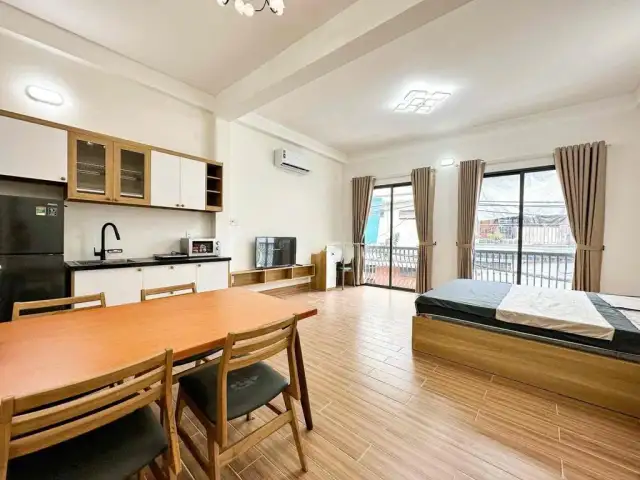 Cho thuê căn hộ dịch vụ Đường Lý Thường Kiệt Quận Tân Bình, TP.HCM – 1 phòng ngủ, giá 6.5 triệu Cho thuê căn hộ dịch vụ Đường Lý Thường Kiệt Quận Tân Bình, TP.HCM – 1 phòng ngủ, giá 6.5 triệu