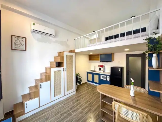 Cho thuê căn hộ chung cư Lê Quang Định Quận Bình Thạnh, TP.HCM – 1 phòng ngủ, giá 6.2 triệu