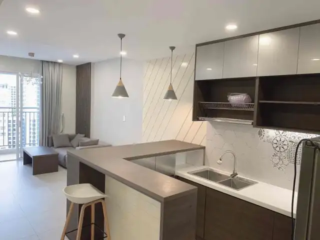 Cho thuê căn hộ chung cư Đường Nguyễn Văn Linh Quận 7, TP.HCM – 2 phòng ngủ, giá 12 triệu