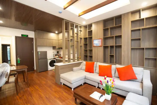 Cho thuê căn hộ dịch vụ Phố Linh Lang Quận Ba Đình, Hà Nội – 1 phòng ngủ, giá 18 triệu