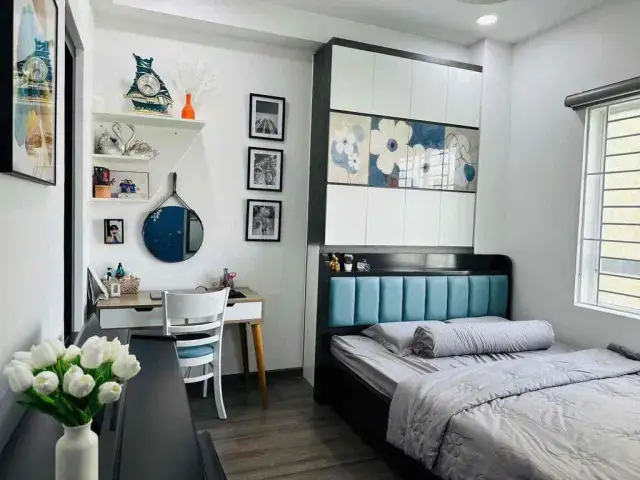 Cho thuê căn hộ chung cư Tổ 72KP3 Quận 12, TP.HCM – 2 phòng ngủ, giá 8 triệu