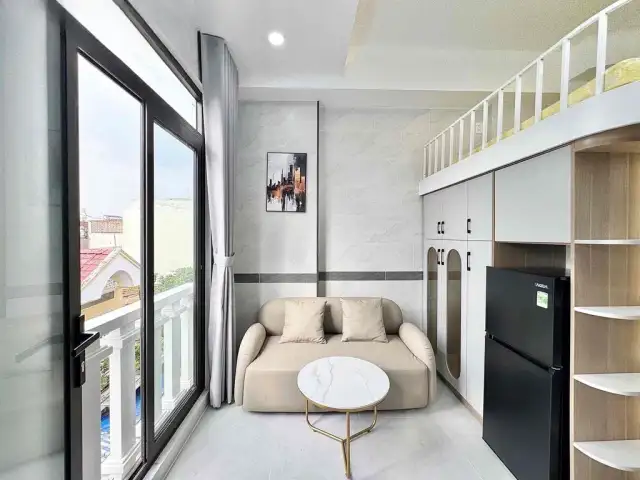 Cho thuê căn hộ chung cư Đường Nguyễn Hữu Cảnh Quận Bình Thạnh, TP.HCM – 1 phòng ngủ, giá 5 triệu