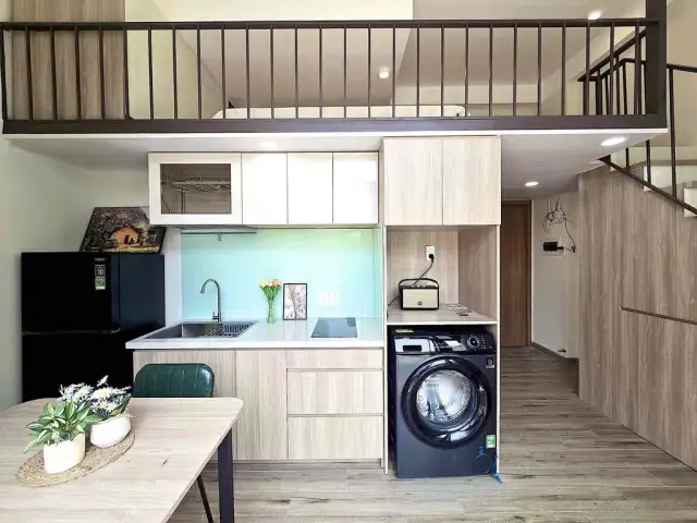Cho thuê căn hộ chung cư Ung Văn Khiêm Quận Bình Thạnh, TP.HCM – 1 phòng ngủ, giá 5 triệu