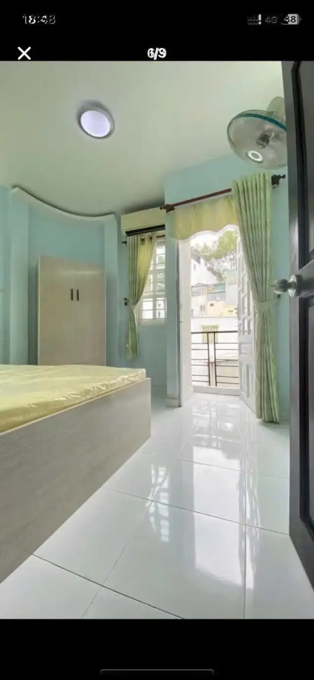 Cho thuê phòng trọ Đường Trần Quang Khải Tân Định, TP.HCM – 2 phòng ngủ, giá 6.4 triệu