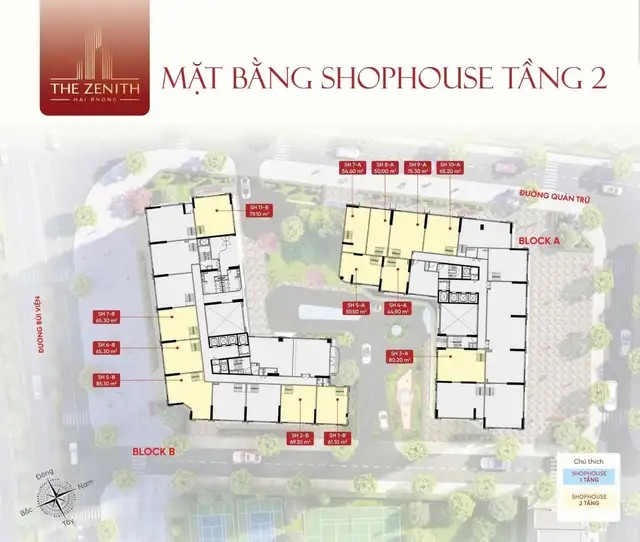 Bán nhà mặt tiền Bùi Viện Quận Kiến An, TP. Hải Phòng – 2 phòng ngủ, giá 3.9 tỷ