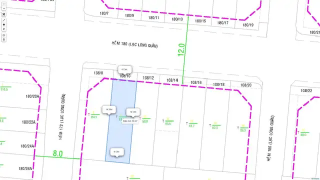 Bán nhà hẻm Lạc Long Quân Quận 11, TP.HCM – 6 phòng ngủ, giá 12.5 tỷ
