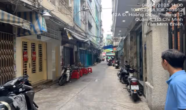 Bán nhà hẻm Đường Hoàng Diệu Quận 4, TP.HCM – giá 8.6 tỷ Bán nhà hẻm Đường Hoàng Diệu Quận 4, TP.HCM – giá 8.6 tỷ