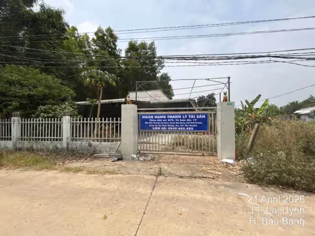 Bán nhà hẻm Huyện Bàu Bàng, Bình Dương – giá 1.6 tỷ Bán nhà hẻm Huyện Bàu Bàng, Bình Dương – giá 1.6 tỷ