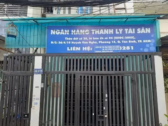 Bán nhà hẻm Đường Huỳnh Văn Nghệ Quận Tân Bình, TP.HCM – giá 7.3 tỷ