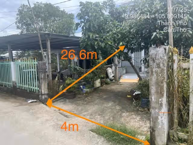 Bán nhà hẻm Quận Cái Răng, TP. Cần Thơ – giá 783.3 triệu Bán nhà hẻm Quận Cái Răng, TP. Cần Thơ – giá 783.3 triệu