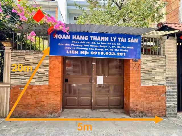Bán nhà hẻm Đường Trần Xuân Soạn Quận 7, TP.HCM – giá 6.7 tỷ Bán nhà hẻm Đường Trần Xuân Soạn Quận 7, TP.HCM – giá 6.7 tỷ